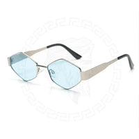 Silver/Blue